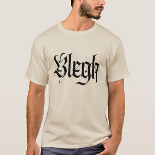 Blegh, metaal, heavy metal, punk, t-shirt