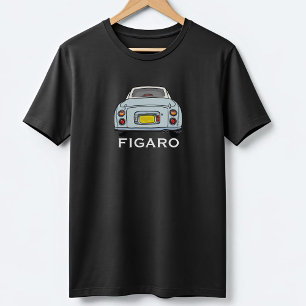 Bleke Aqua Figaro Car Name Figarations T-shirt