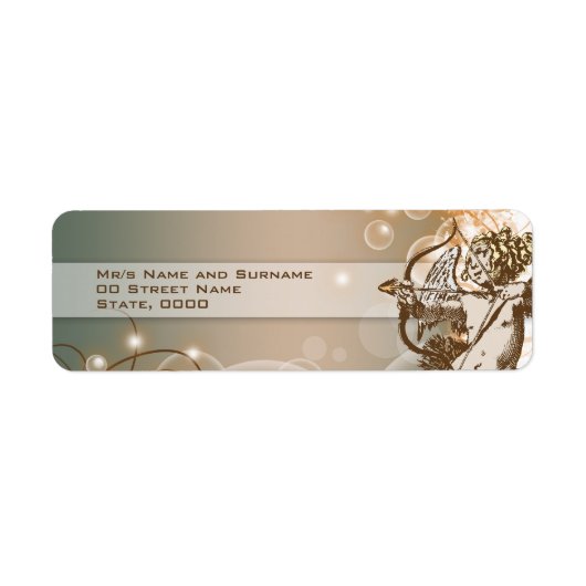 Bleke avocado choc crème etiket (Voorkant)