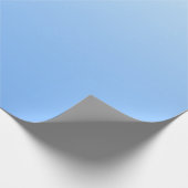 Bleke blauw ombre achtergrond cadeaupapier (Hoek)