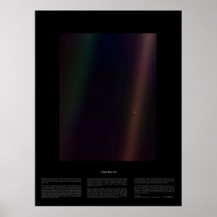 Bleke Blauwe Dot NASA x Carl Sagan Poster