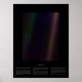 Bleke Blauwe Dot NASA x Carl Sagan Poster