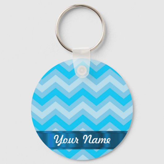 Bleke blauwe vaantjes sleutelhanger (Voorkant)