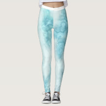 Bleke Blauwe Waterverf Patroon