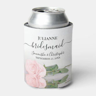 Bleke Blush Roze Rose Elegante Bruidsmeisje bruilo Blikjeskoeler
