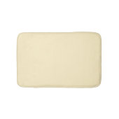 Bleke Buttercup Geel Effen Kleur Badmat (Voorkant)