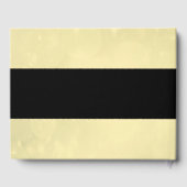 Bleke Gele Bubble Achtergrond bruiloft Gastenboek (Achterkant)