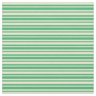 Bleke Goldenrode en Zee Green Lines Stof
