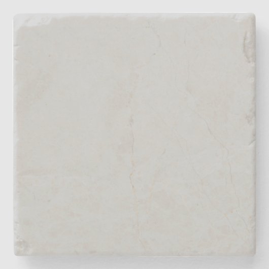 Bleke Grijze Geometrische Patroon - Zomer Decor Stenen Onderzetter (Voorkant)