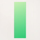 Bleke groene gradiënt Kleur Yogamat (Achterkant)