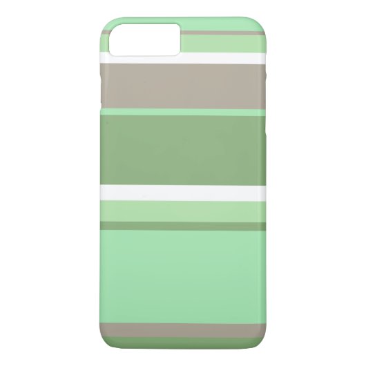 Bleke groene strepen Case-Mate iPhone case (Achterkant)