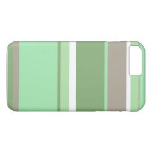 Bleke groene strepen Case-Mate iPhone case (Achterkant (Horizontaal))
