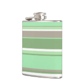 Bleke groene strepen heupfles (Links)