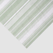 Bleke groene strepen tissuepapier (Detail)