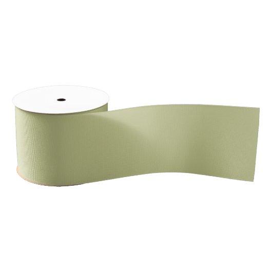 Bleke, groene, vaste kleur grosgrain lint (Spoel)