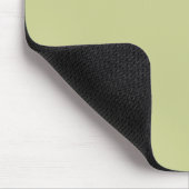 Bleke, groene, vaste kleur muismat (Hoek)