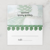 Bleke groene winterkloon Waterverf (Buitenkant ongevouwen)