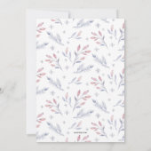 Bleke kerstfeestdag in de winter (Achterkant)