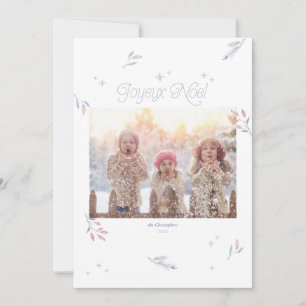 Bleke kerstfeestdag in de winter