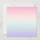 Bleke kleurrijke gradiënt achtergrond (Voorkant)