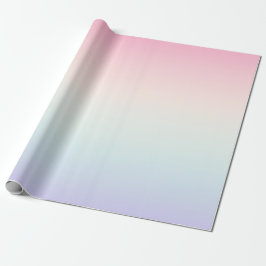 Bleke kleurrijke gradiënt achtergrond cadeaupapier