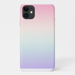 Bleke kleurrijke gradiënt achtergrond iPhone 11 hoesje