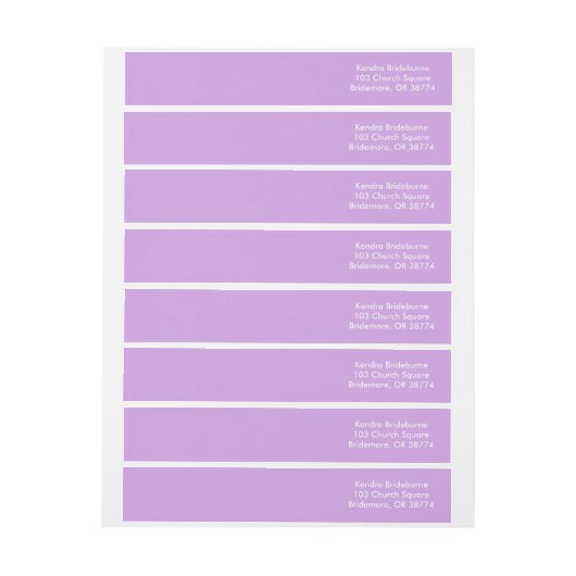 Bleke lavender Classic Matching Color (Vel)