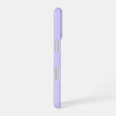 Bleke lavender Solid Color iPhone 16 Hoesje (Rechterkant)