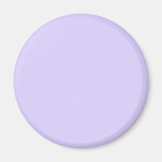 Bleke lavender Solid Color Magneet (Voorkant)