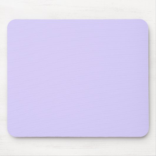Bleke lavender Solid Color Muismat (Voorkant)