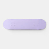 Bleke lavender Solid Color Skateboard (Horizontaal)