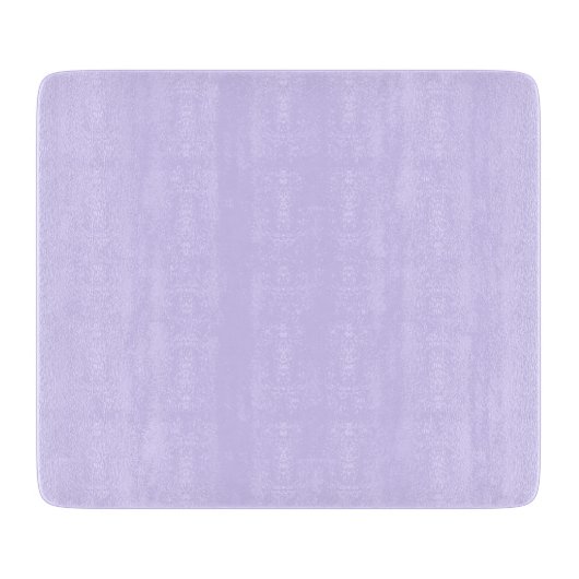 Bleke lavender Solid Color Snijplank (Voorkant)