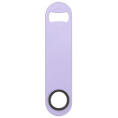 Bleke lavender Solid Color Speed Flessenopener (Achterkant)
