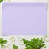 Bleke lavender Solid Color Theedoek (Gevouwen)