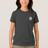 Bleke melodie Tri-Blend shirt (Voorkant)