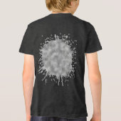 Bleke melodie Tri-Blend shirt (Achterkant)