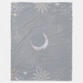 Bleke Moon Burst Fleece Deken (Voorkant)