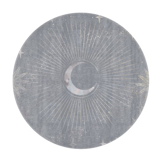 Bleke Moon Burst Snijplank (Voorkant)