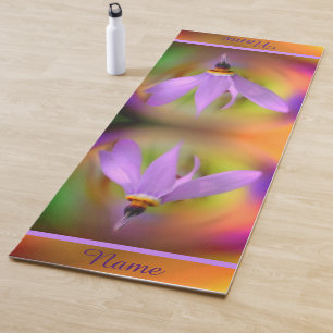 Bleke Paarse ventilator Sluiten Aangepast Yogamat