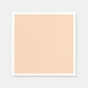 Bleke Perzik Angelskin Coral Pastel in de zomer Ga Servetten