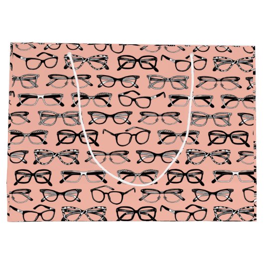 Bleke roze bril, eigeel, eierkleding groot cadeauzakje (Achterkant)