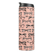 Bleke roze bril, eigeel, eierkleding thermosbeker (Geroteerd rechts)