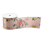 Bleke Roze Chinoiserie Floral Lint (Spoel)
