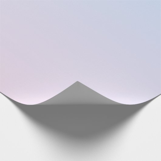 Bleke Roze en Blauwe Verloopachtergrond Cadeaupapier (Hoek)