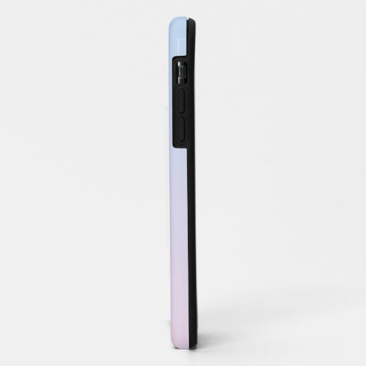 Bleke Roze en Blauwe Verloopachtergrond Case-Mate iPhone Case (Achterkant/links)