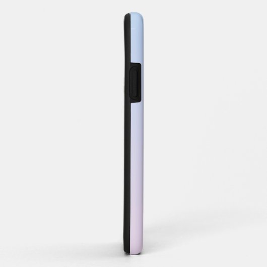 Bleke Roze en Blauwe Verloopachtergrond Case-Mate iPhone Case (Achterkant/rechts)