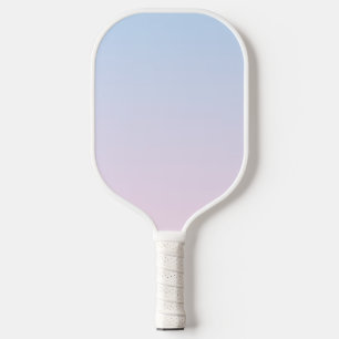 Bleke Roze en Blauwe Verloopachtergrond Pickleball Paddle