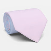 Bleke Roze en Blauwe Verloopachtergrond Stropdas (Opgerold)