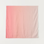 Bleke roze en perzikgradiënt wandkleed (Voorkant (horizontaal))