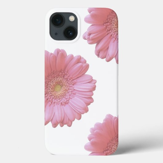 Bleke roze gerbera daisy Hoesje-Mate iPhone case (Achterkant)